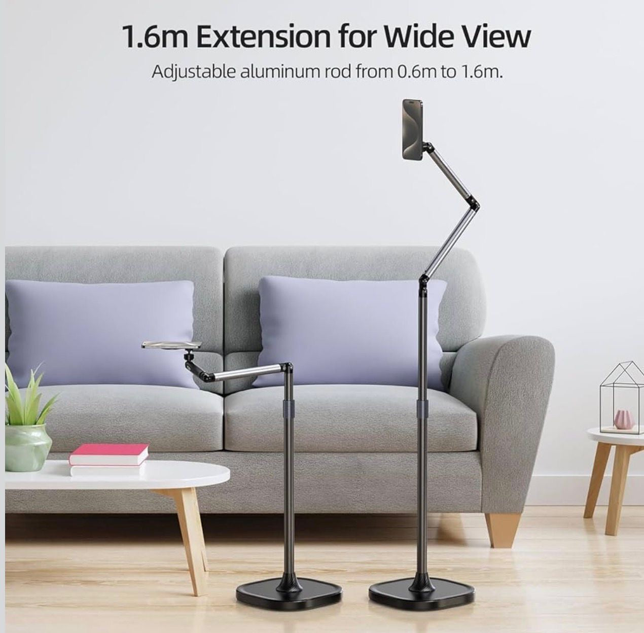 Magnetic Phone Tablet Floor Stand